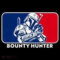 Funny Sci Fi Bounty Hunter Sports Logo Tank Top thumb 6