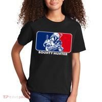 Funny Sci Fi Bounty Hunter Sports Logo Kids T-Shirt thumb 2
