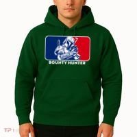 Funny Sci Fi Bounty Hunter Sports Logo Hoodie thumb 2