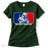 Funny Sci Fi Bounty Hunter Sports Logo Women's T-Shirt thumb 0