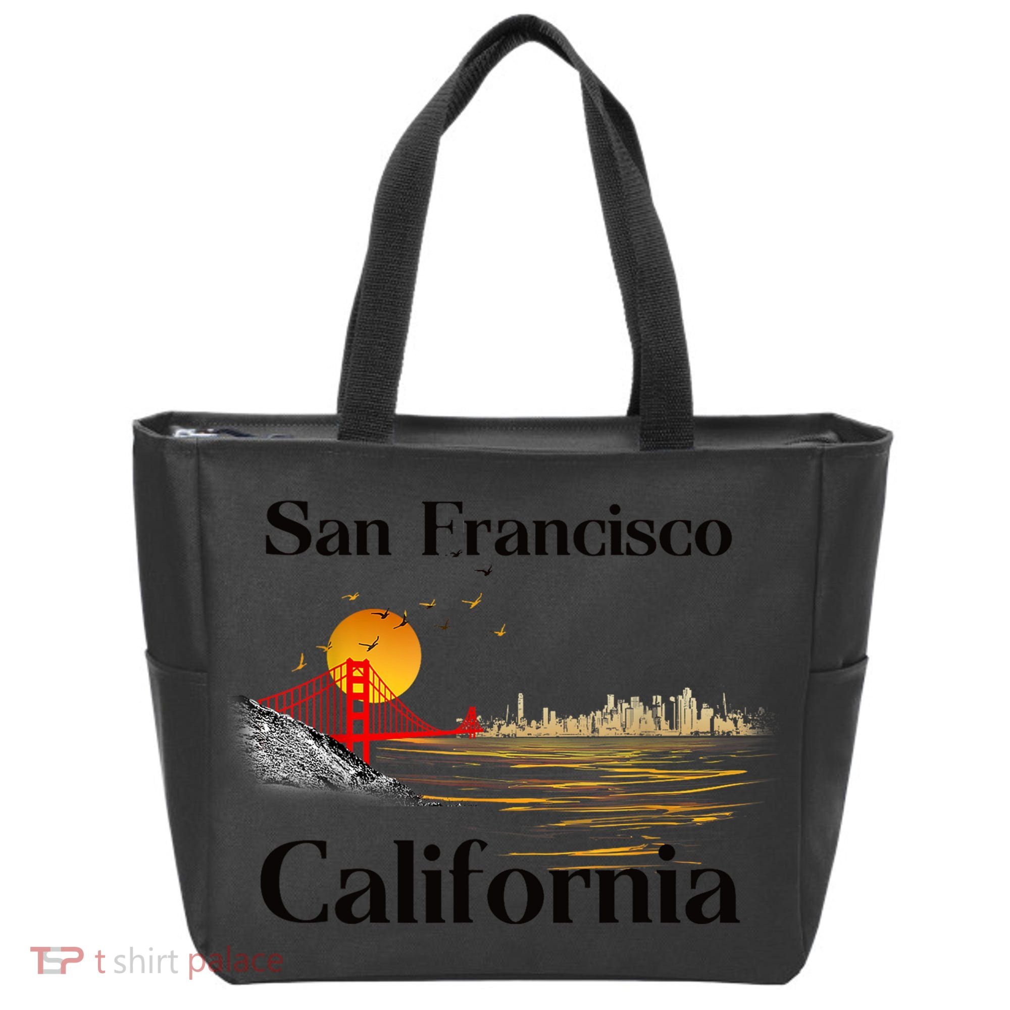 Funny San Francisco California Souvenirs Tote Bag