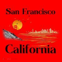 Funny San Francisco California Souvenirs Santa Hat thumb 1