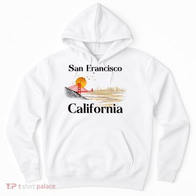 Funny San Francisco California Souvenirs Hoodie