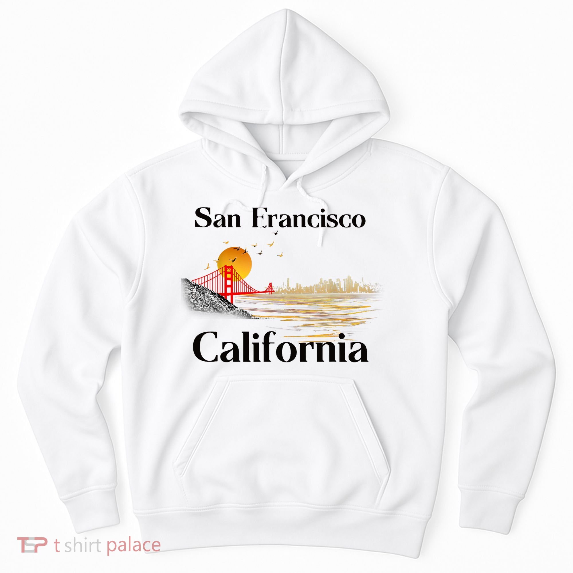 Funny San Francisco California Souvenirs Hoodie