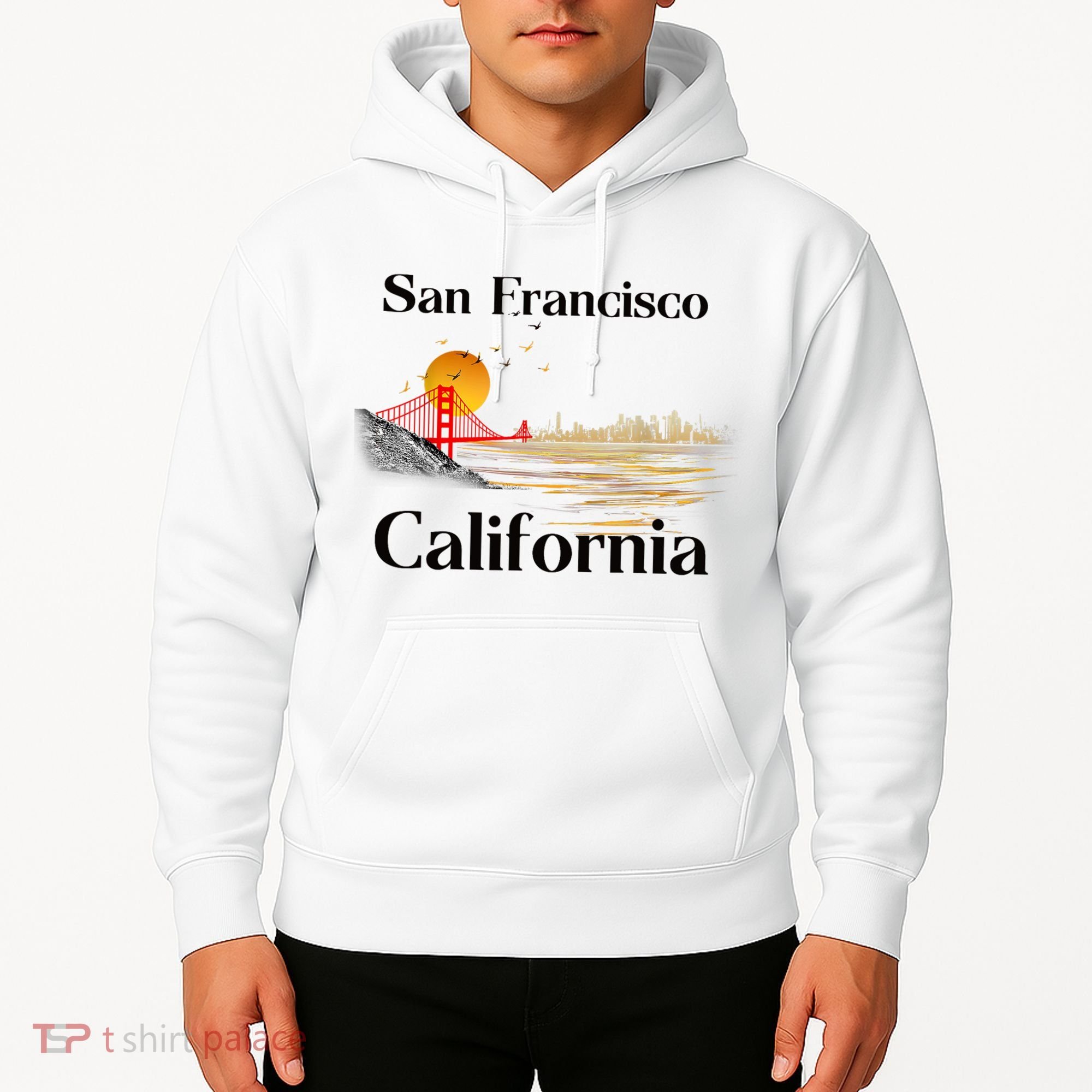 Funny San Francisco California Souvenirs Hoodie