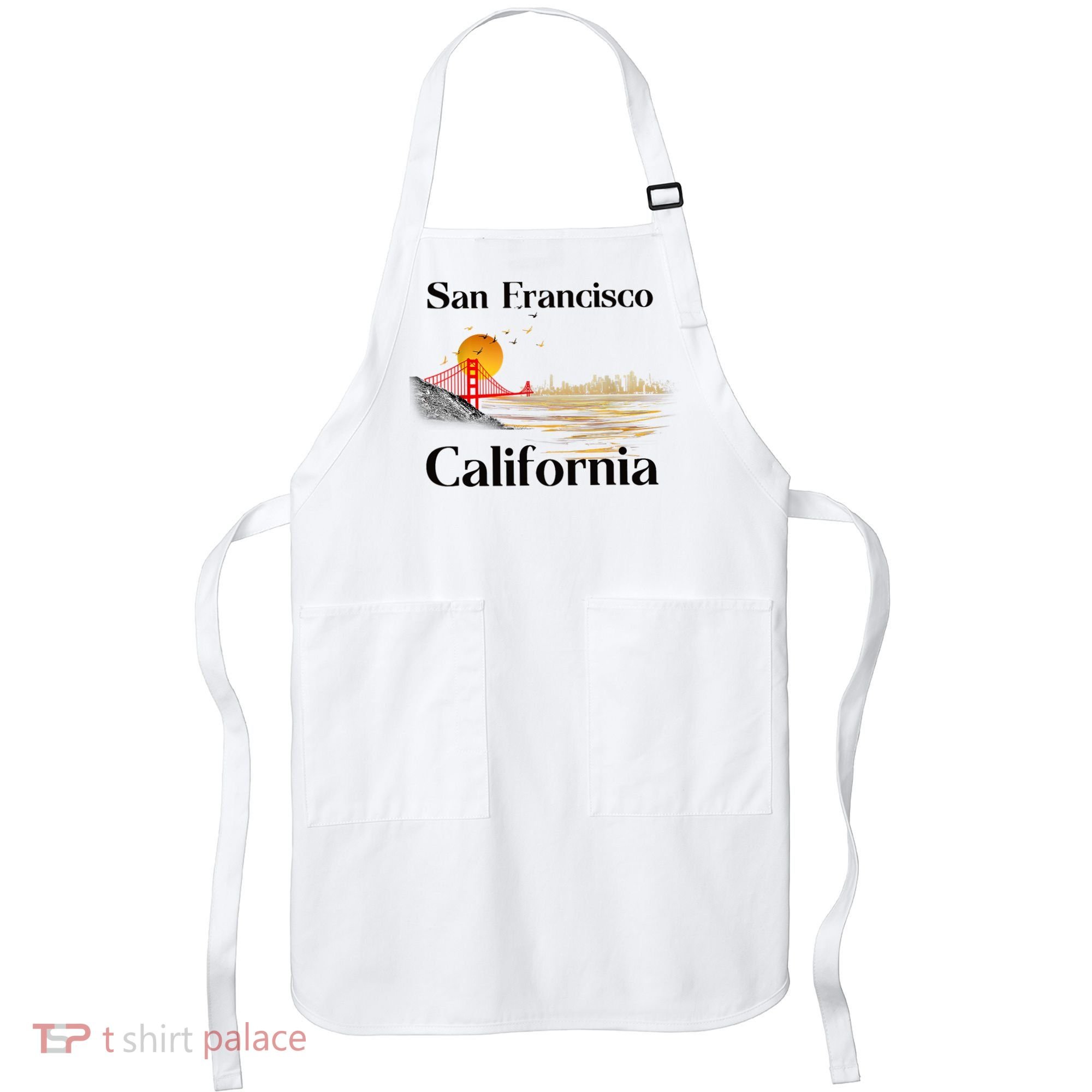 Funny San Francisco California Souvenirs Apron