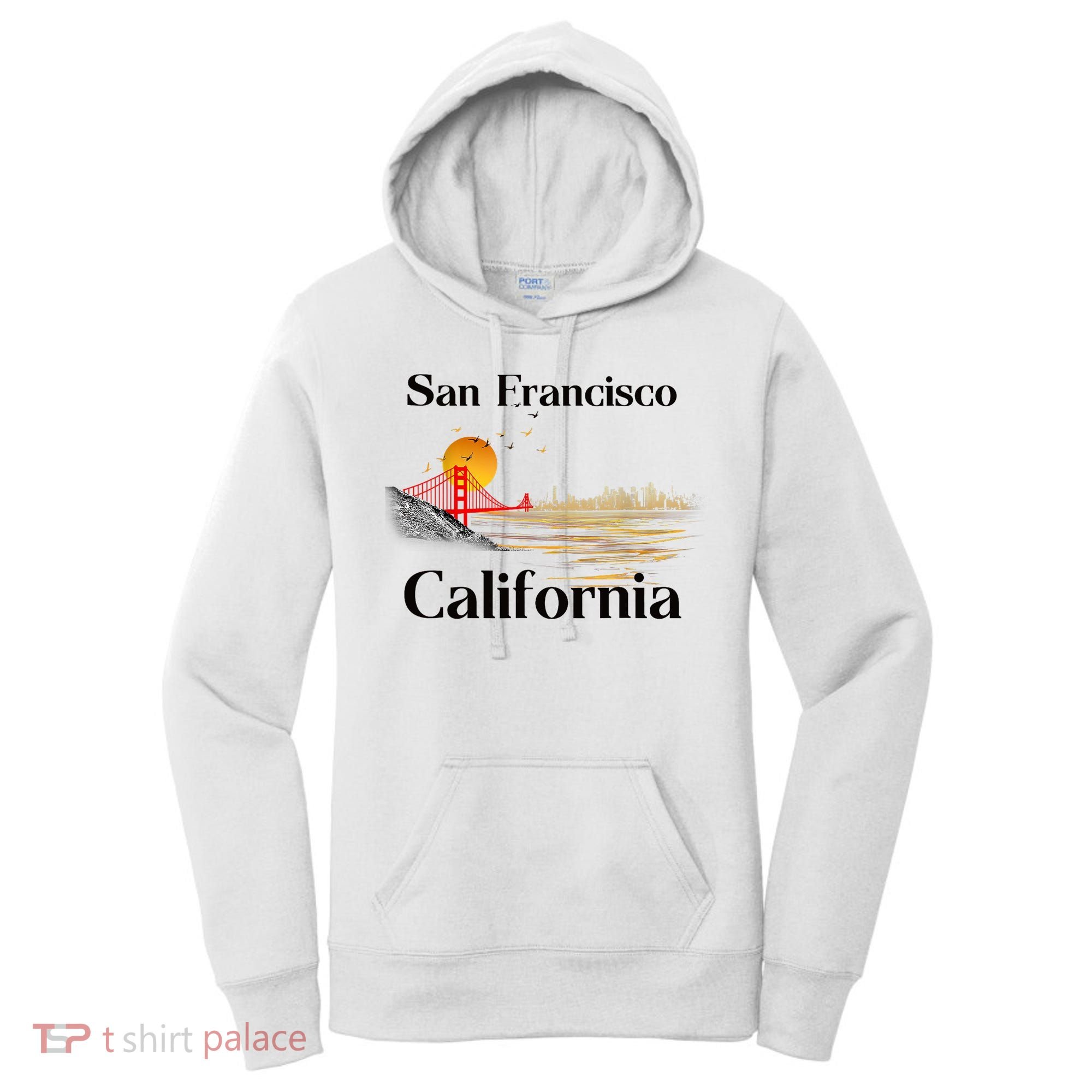Funny San Francisco California Souvenirs Women's Hoodie