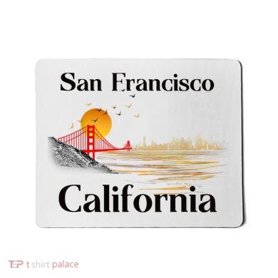 Funny San Francisco California Souvenirs Mousepad