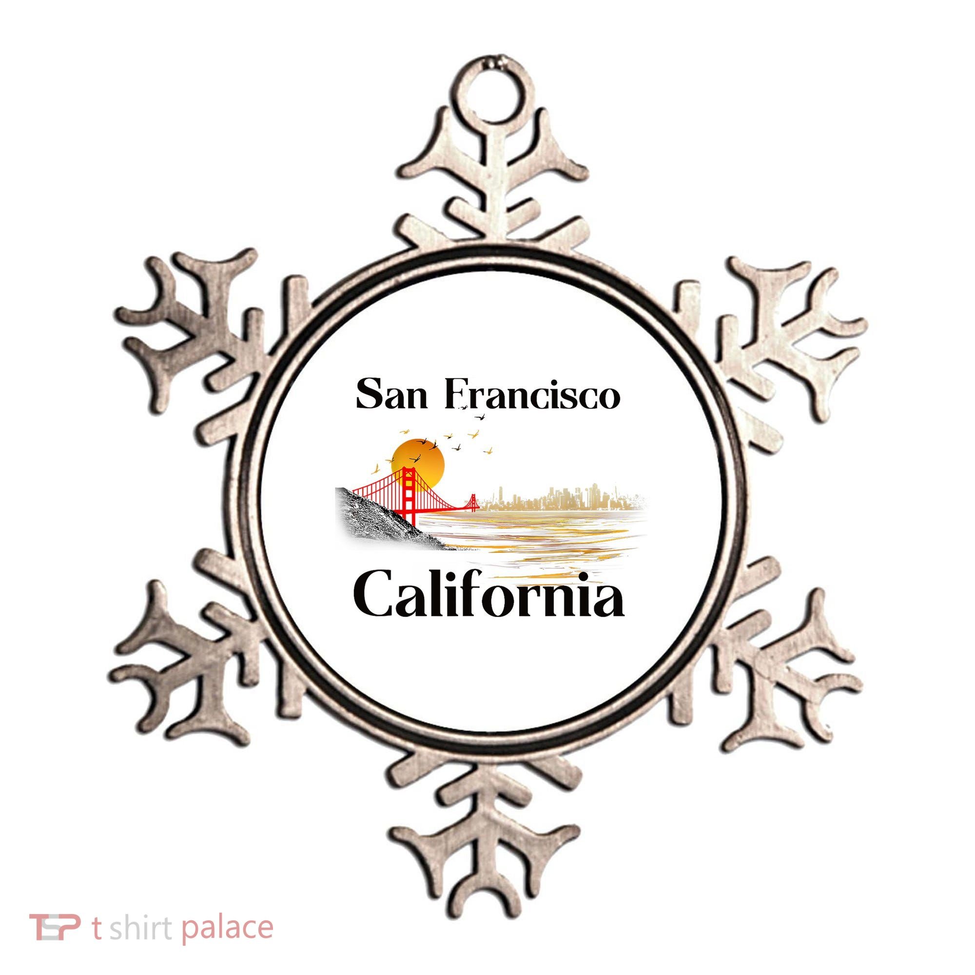 Funny San Francisco California Souvenirs Ornament