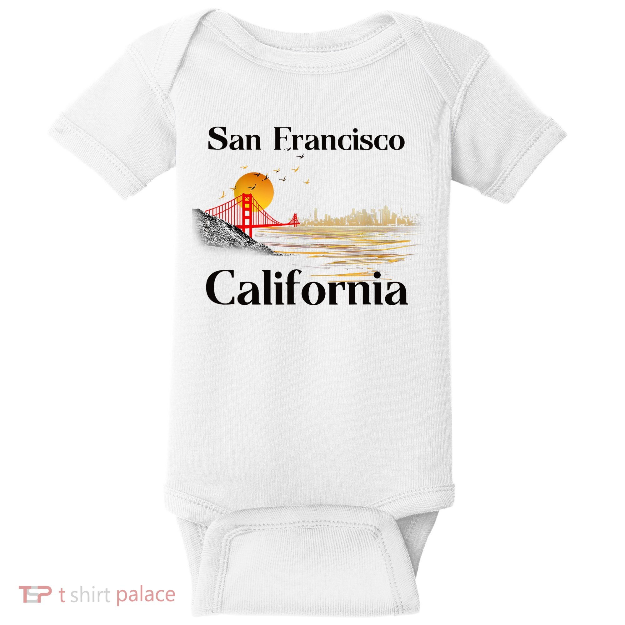 Funny San Francisco California Souvenirs Baby Bodysuit