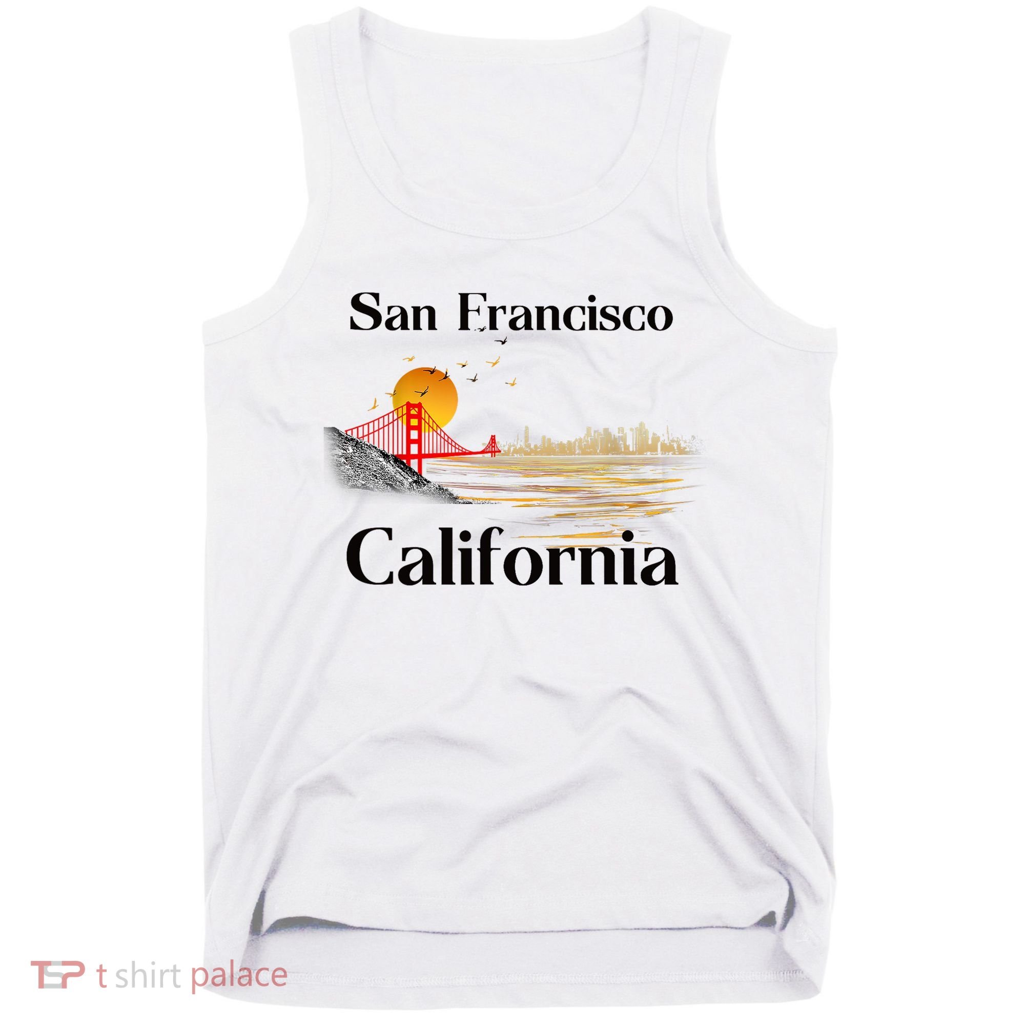 Funny San Francisco California Souvenirs Tank Top