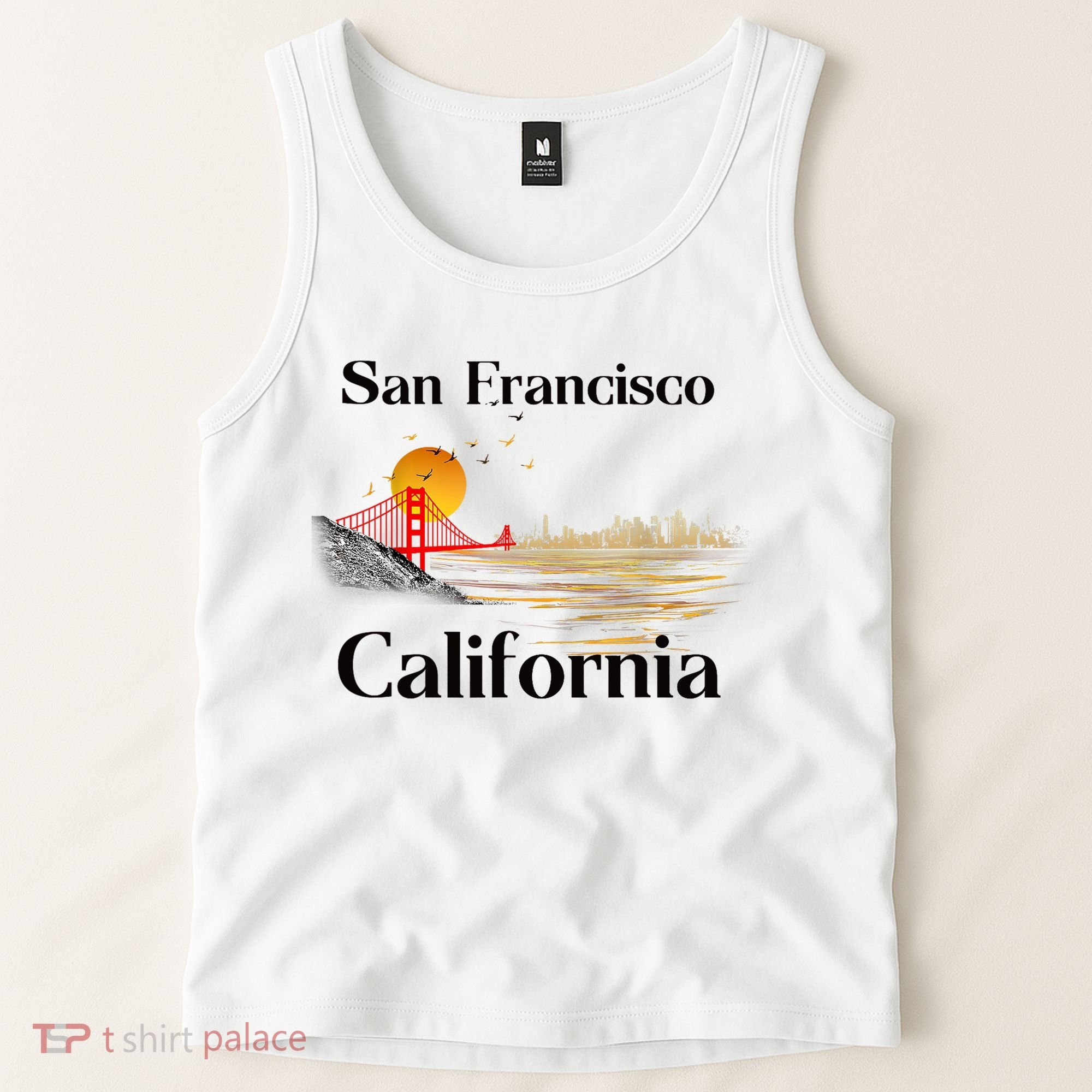 Funny San Francisco California Souvenirs Tank Top