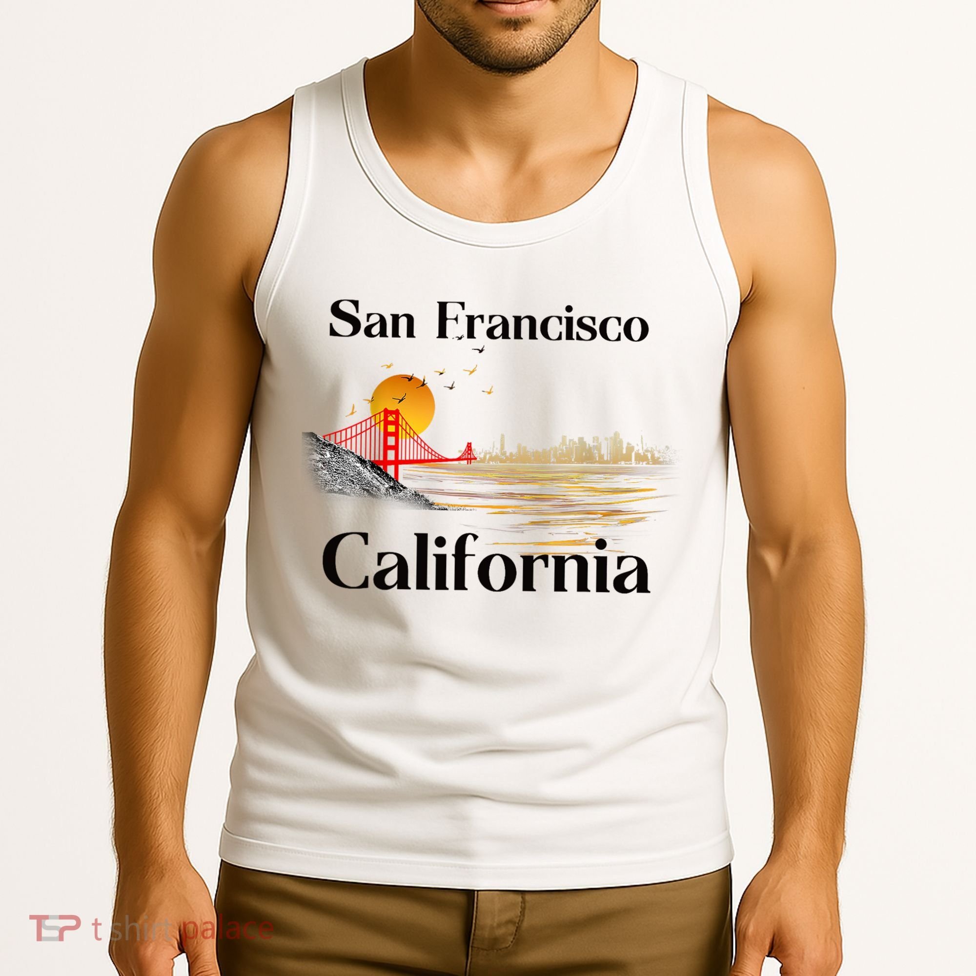 Funny San Francisco California Souvenirs Tank Top
