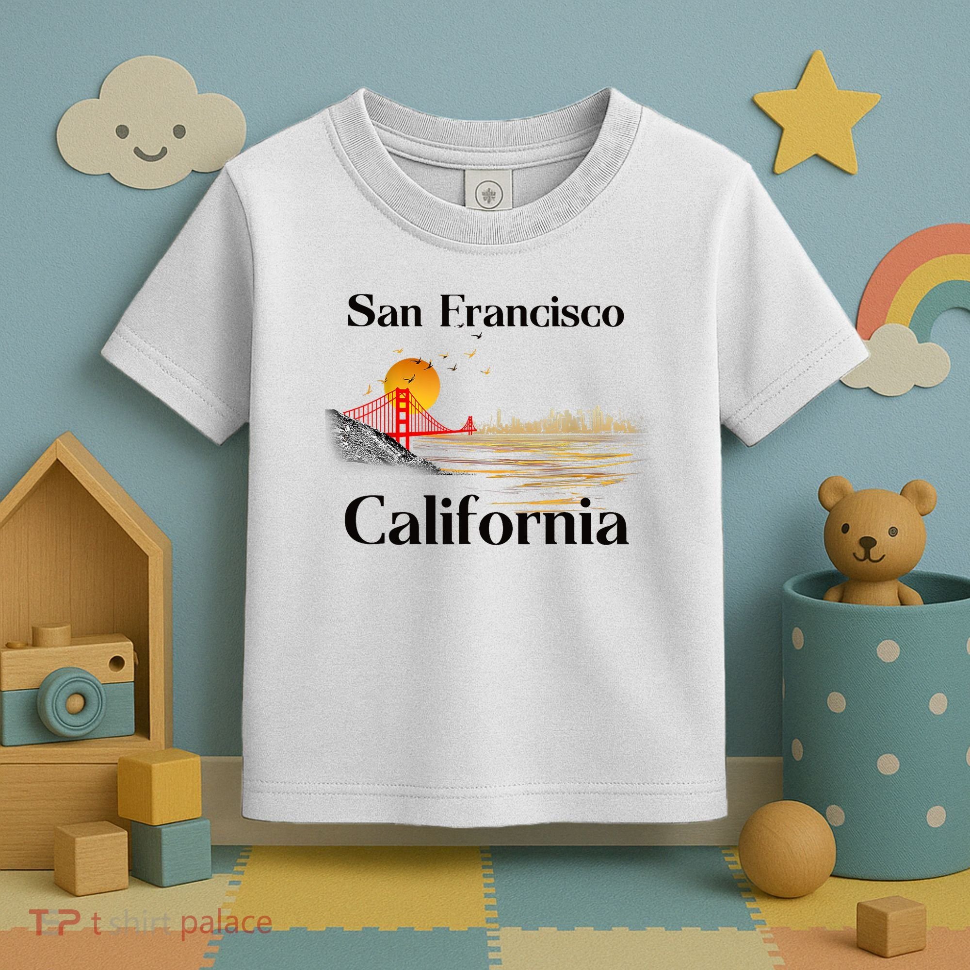 Funny San Francisco California Souvenirs Toddler T-Shirt