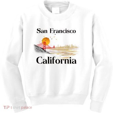 Funny San Francisco California Souvenirs Kids Sweatshirt