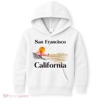 Funny San Francisco California Souvenirs Kids Hoodie thumb 0