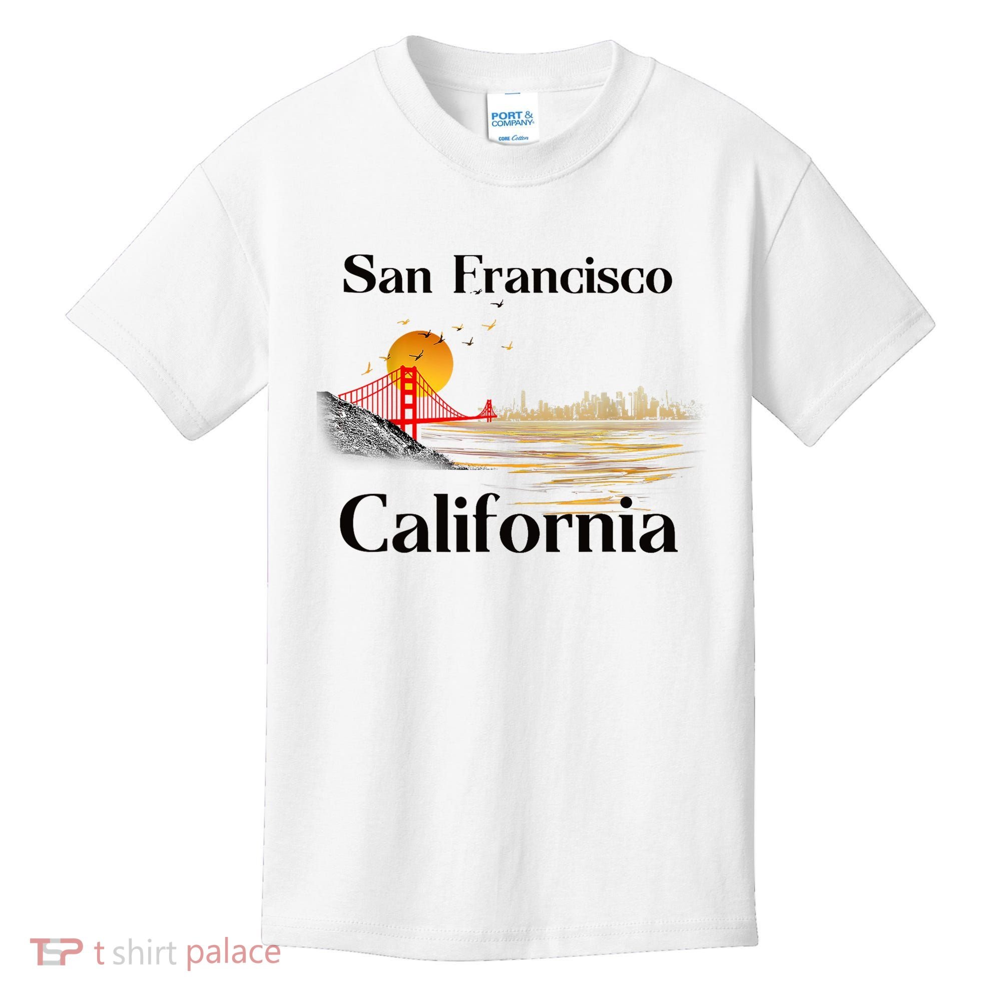 Funny San Francisco California Souvenirs Kids T-Shirt
