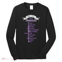 Fibromyalgia Spoonie & Fibro Awareness This Is My Flare Day Long Sleeve Shirt thumb 0