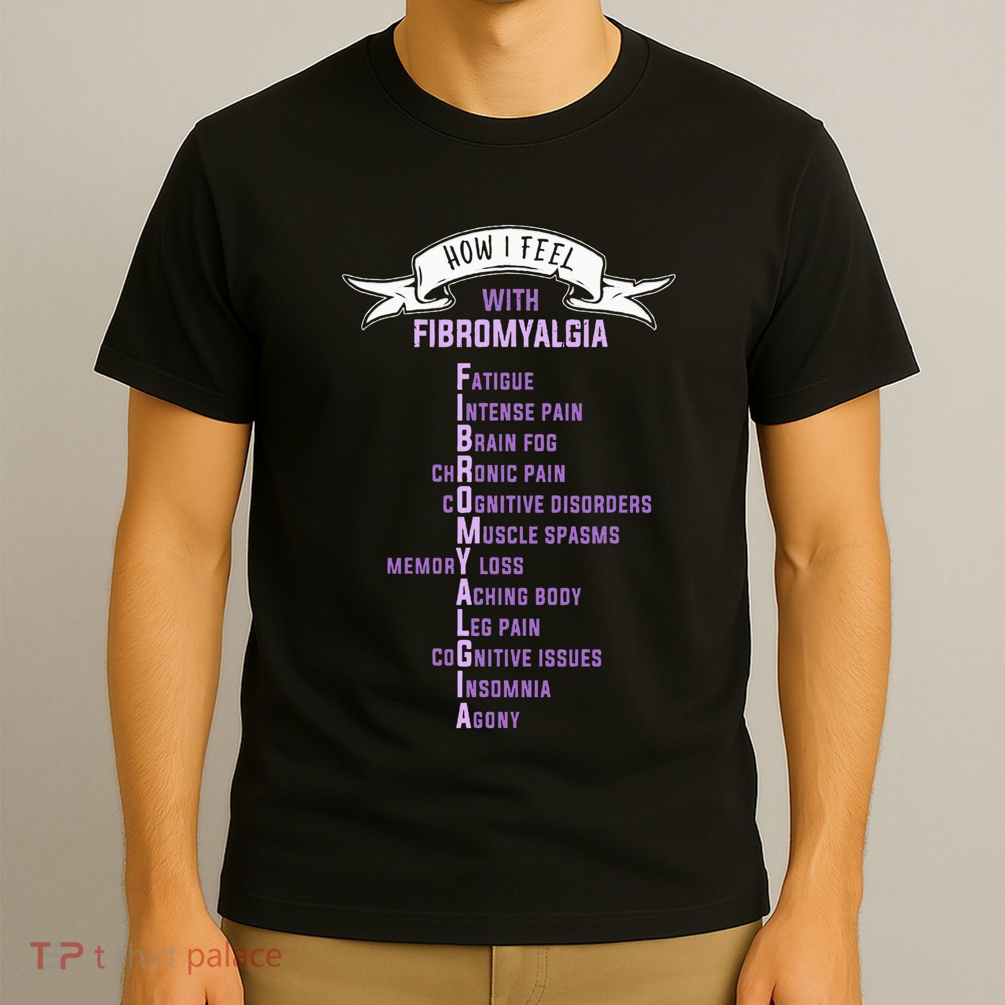 Fibromyalgia Spoonie & Fibro Awareness This Is My Flare Day T-Shirt