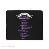 Fibromyalgia Spoonie & Fibro Awareness This Is My Flare Day Mousepad thumb 0