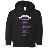 Fibromyalgia Spoonie & Fibro Awareness This Is My Flare Day Toddler Hoodie thumb 0