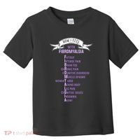 Fibromyalgia Spoonie & Fibro Awareness This Is My Flare Day Toddler T-Shirt thumb 0
