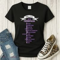 Fibromyalgia Spoonie & Fibro Awareness This Is My Flare Day Women's T-Shirt thumb 3