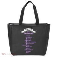 Fibromyalgia Spoonie & Fibro Awareness This Is My Flare Day Tote Bag thumb 0