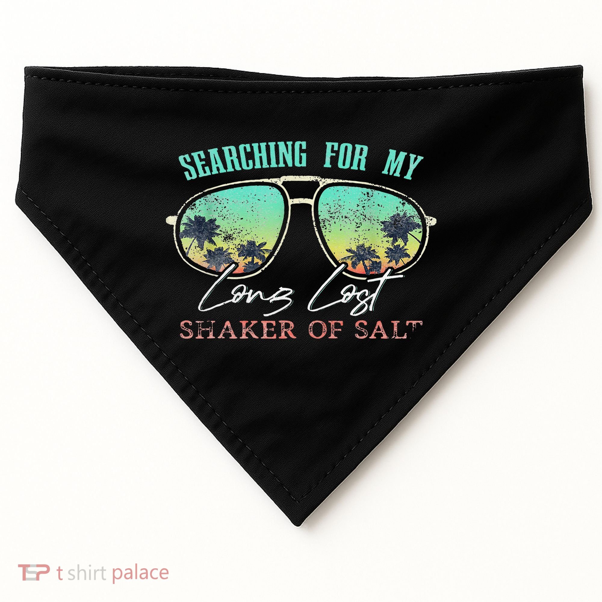 Funny Searching For My Long Lost Shaker Of Salt Shaker USA-Made Doggie Bandana