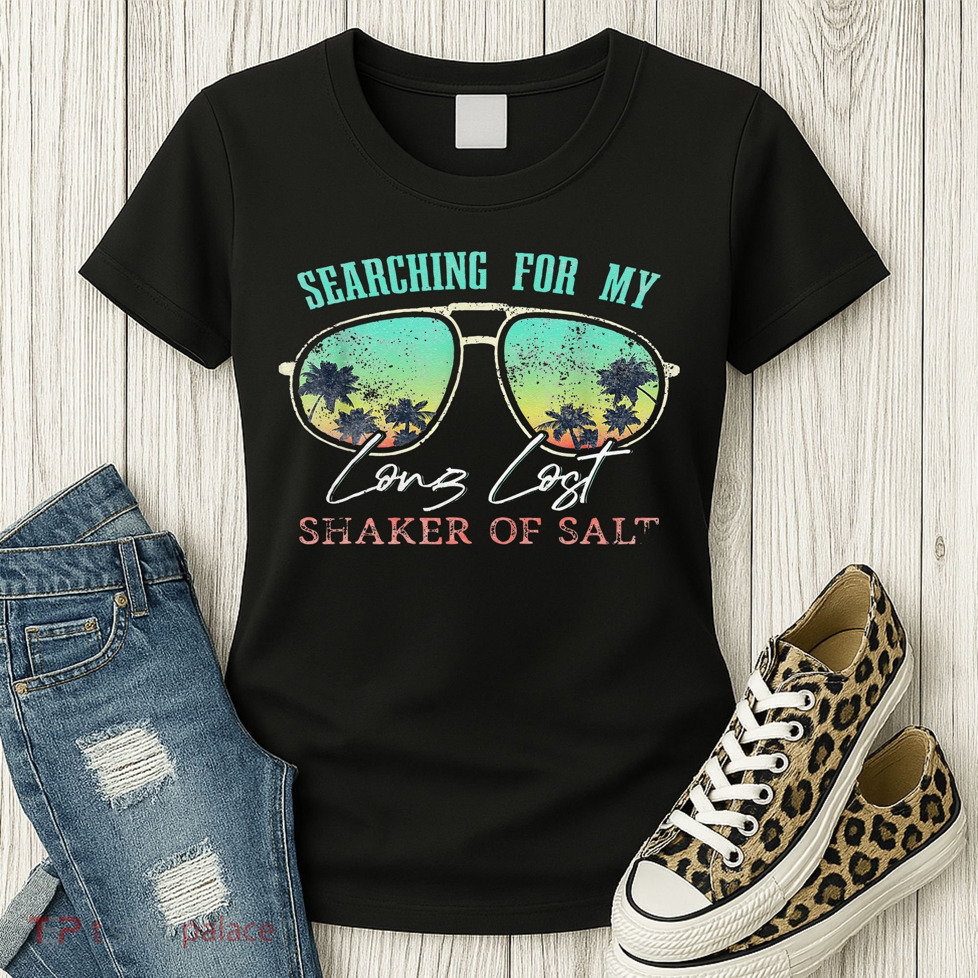 Funny Searching For My Long Lost Shaker Of Salt Shaker Women's T-Shirt