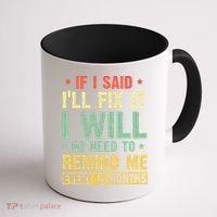 funny saying for handyman tshirts for  handyman  Coffee Mug thumb 1