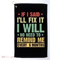 funny saying for handyman tshirts for  handyman  Golf Towel thumb 0
