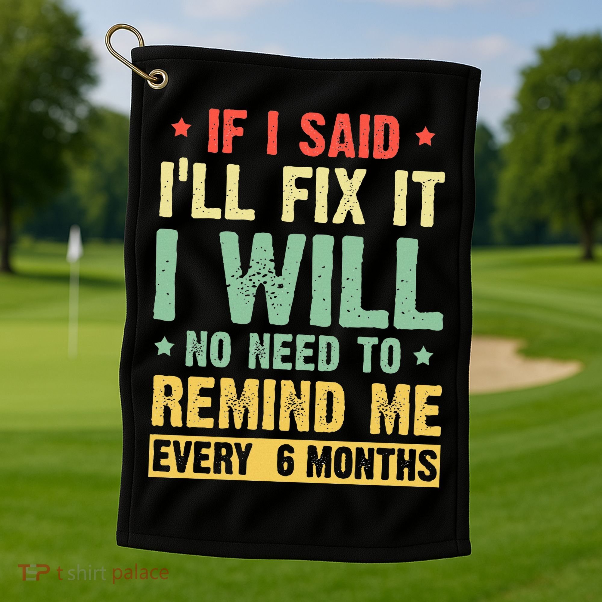 funny saying for handyman tshirts for  handyman  Golf Towel