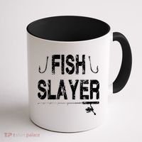 Fish Slayer Coffee Mug thumb 1