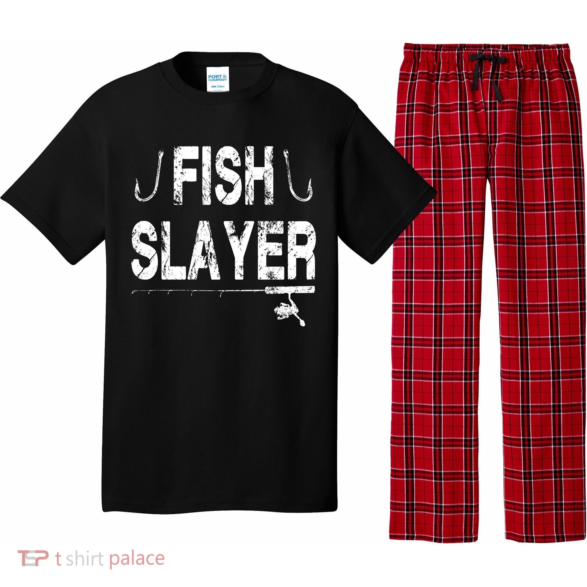 Fish Slayer Pajama Set