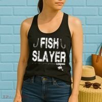 Fish Slayer Women's Tank Top thumb 2