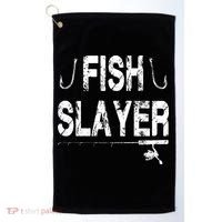 Fish Slayer Golf Towel thumb 0
