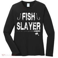 Fish Slayer Women's Long Sleeve Shirt thumb 0