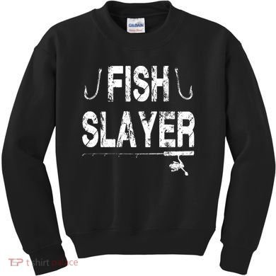 Fish Slayer Kids Sweatshirt