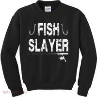 Fish Slayer Kids Sweatshirt thumb 0