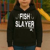 Fish Slayer Kids Hoodie thumb 3