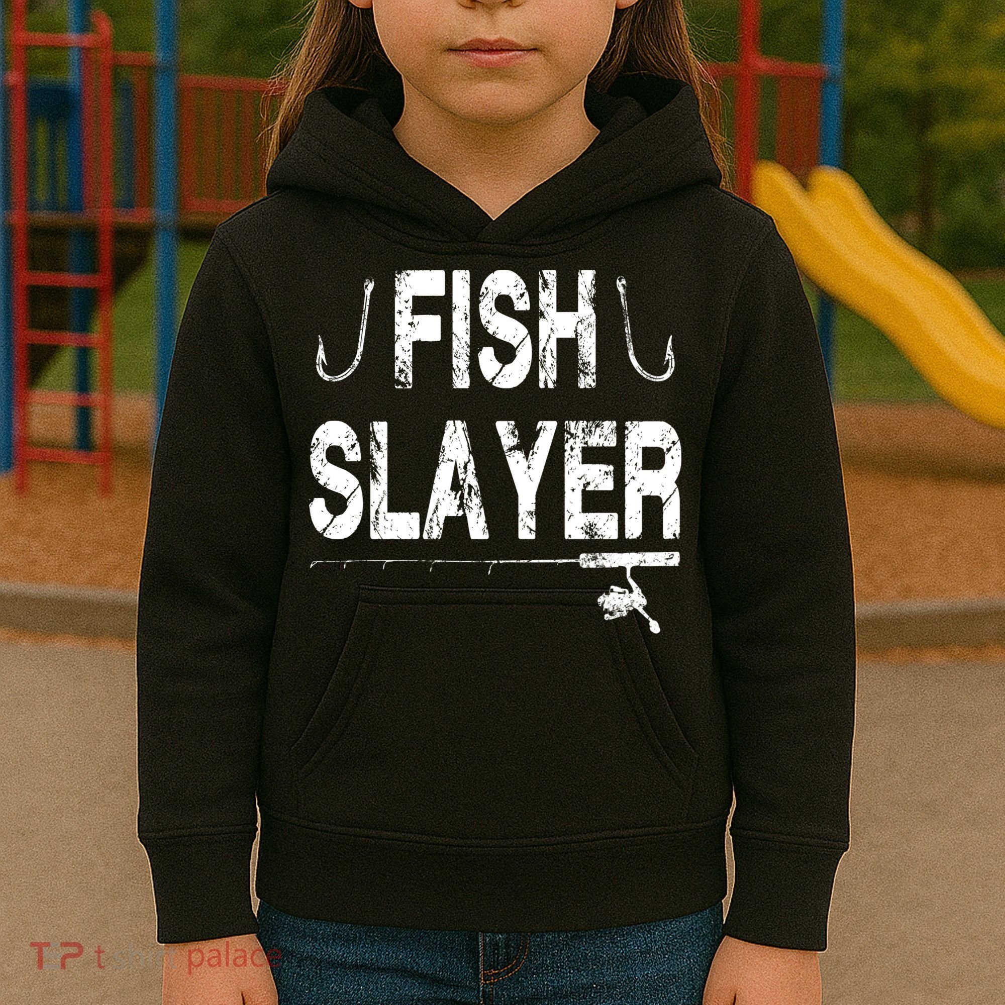 Fish Slayer Kids Hoodie