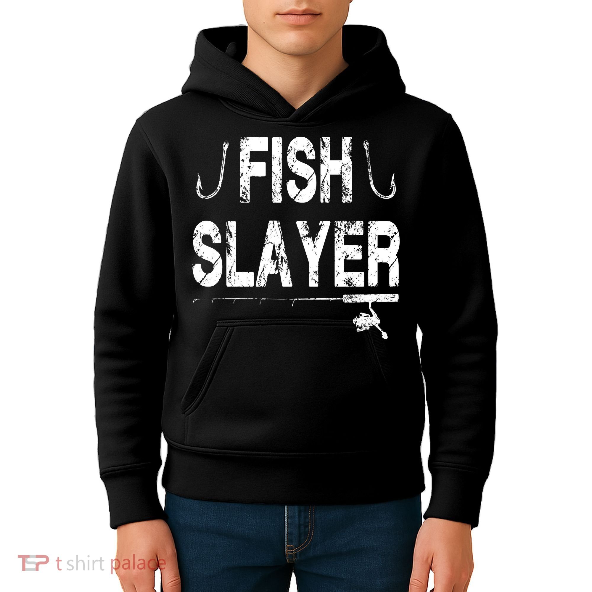 Fish Slayer Kids Hoodie