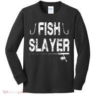 Fish Slayer Kids Long Sleeve Shirt thumb 0