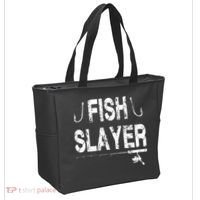 Fish Slayer Tote Bag thumb 2