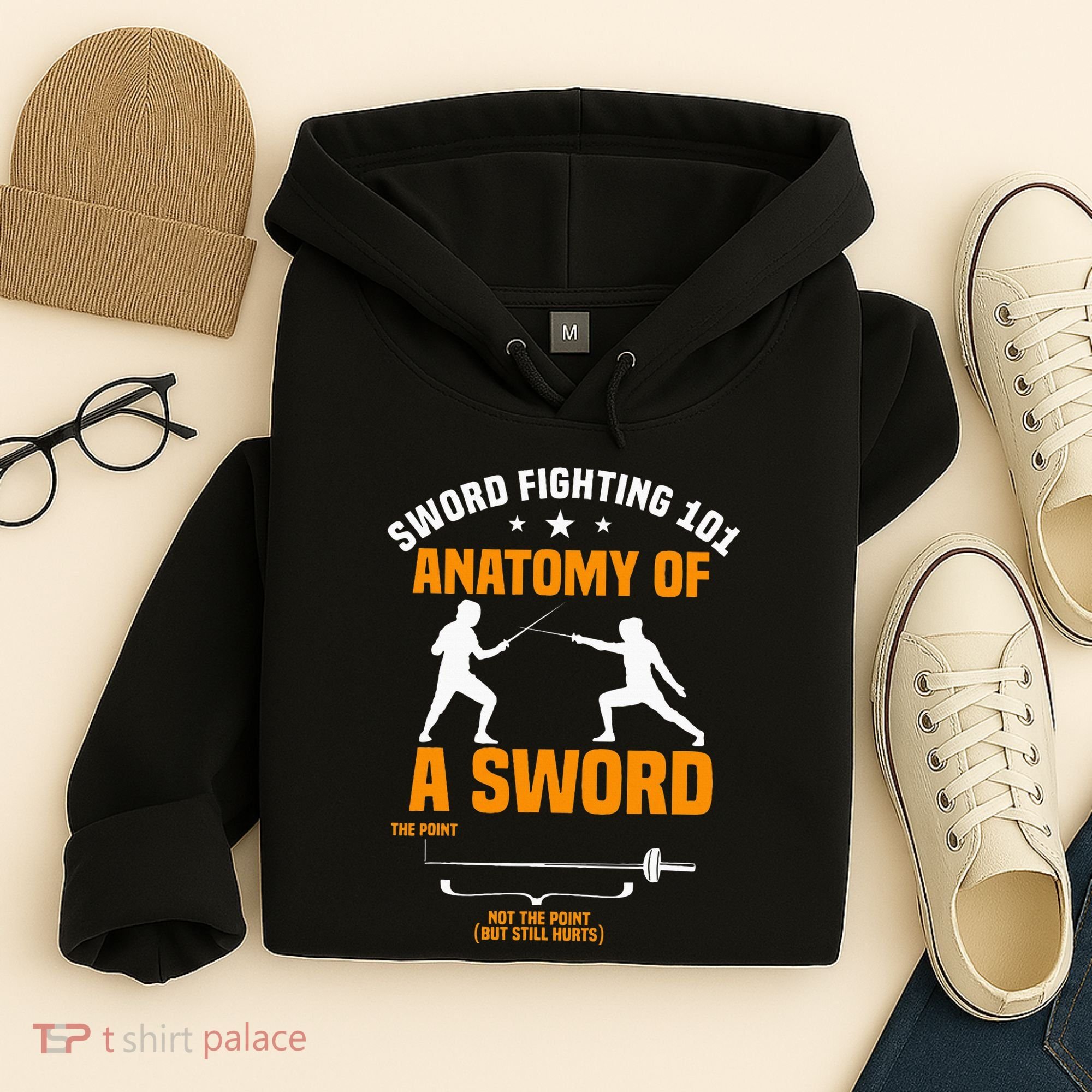 Fencing Sword Fighting Combat Sport Fence Foil Epee Sabre Hoodie