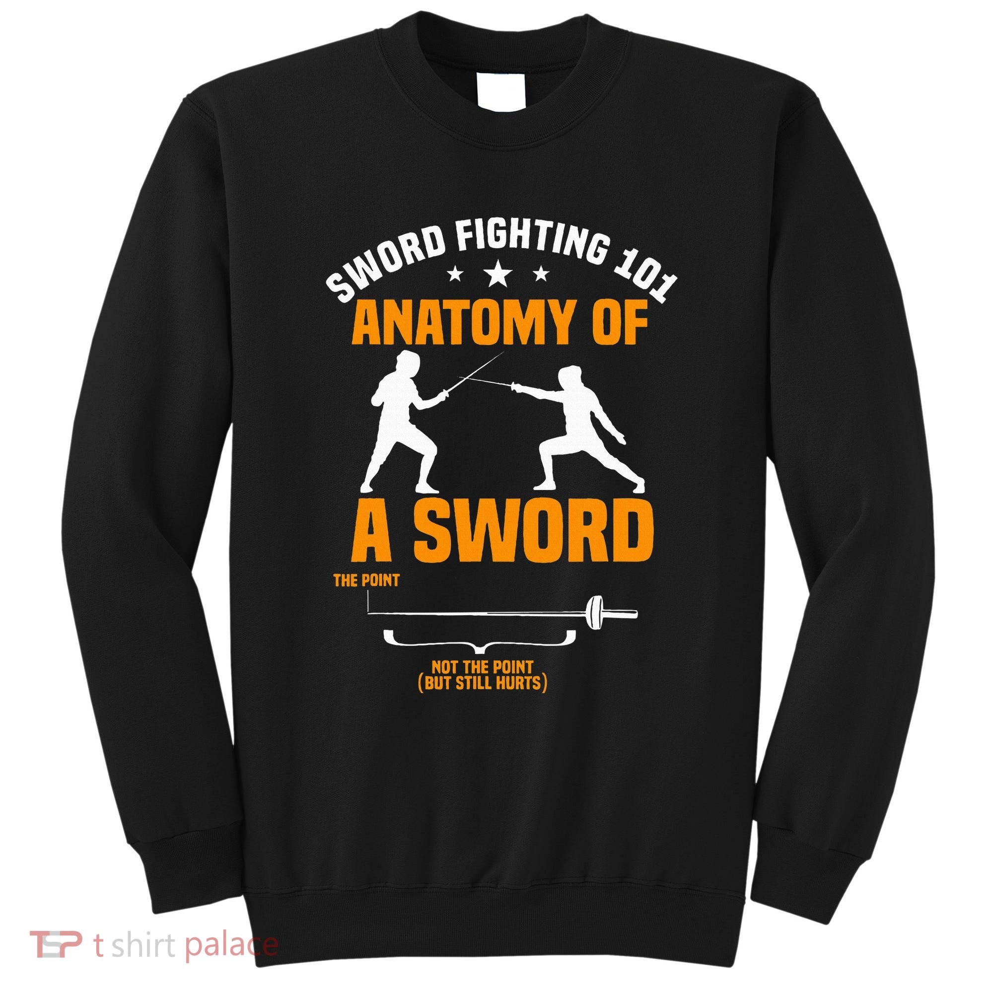 Fencing Sword Fighting Combat Sport Fence Foil Epee Sabre Sweatshirt