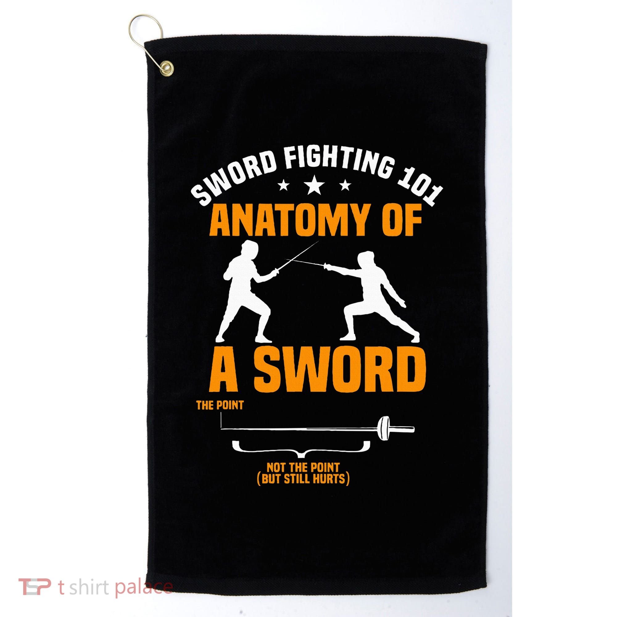 Fencing Sword Fighting Combat Sport Fence Foil Epee Sabre Golf Towel