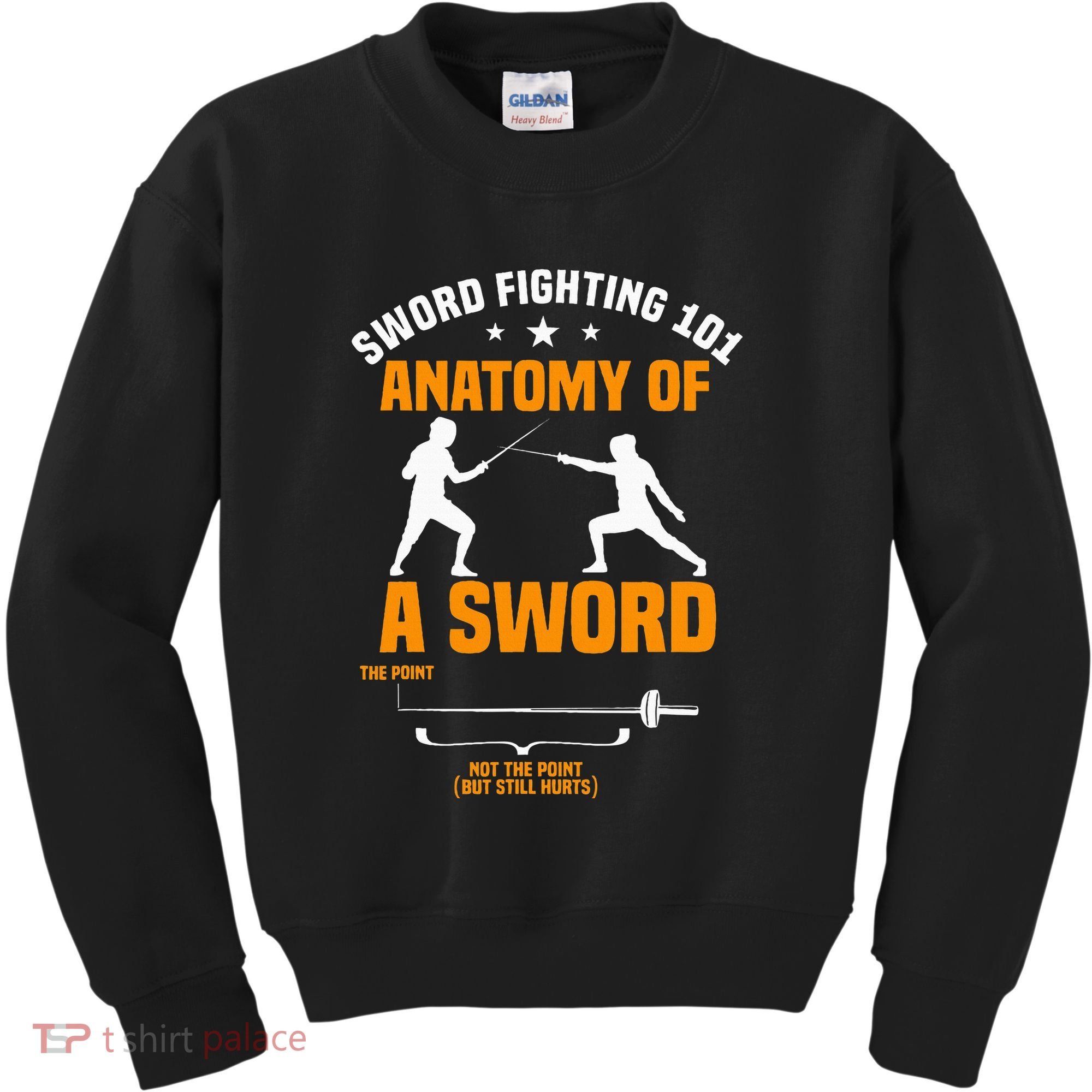 Fencing Sword Fighting Combat Sport Fence Foil Epee Sabre Kids Sweatshirt