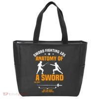 Fencing Sword Fighting Combat Sport Fence Foil Epee Sabre Tote Bag thumb 0